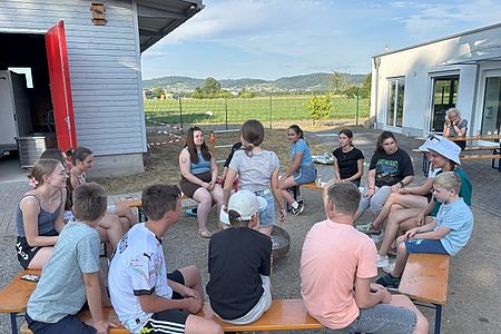 Gruppenbild bei der 24h Aktion unserer Jugend